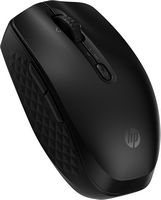 HP - 420 Bluetooth Programmable Mouse - Wireless - Black - Large Front