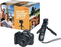 Canon - EOS R50 4K Video Mirrorless Camera with RF-S10-18mm F4.5-6.3 IS STM Lens Video Creator Ki... - Large Front