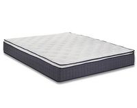 Cicely Sleep - Cicely 11-inch Ultra Plush Gel Foam Hybrid Mattress in a Box-Full - White - Large Front