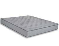 Cicely Sleep - Cicely 9-inch Soft Gel Foam Hybrid Mattress in a Box-King - White - Large Front