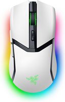 Razer - Cobra Pro Optical Gaming Mouse with Chroma RGB Lighting - Wireless - White - Large Front