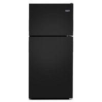 Maytag - 18.1 Cu. Ft. Top-Freezer Refrigerator - Black - Large Front