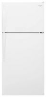 Whirlpool - 14.3 Cu. Ft. Top-Freezer Refrigerator - White - Large Front