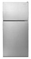 Amana - 18.2 Cu. Ft. Top-Freezer Refrigerator - Stainless Steel - Large Front