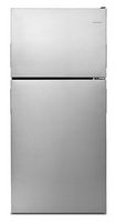 Amana - 18 Cu. Ft. Top-Freezer Refrigerator - Stainless Steel - Large Front