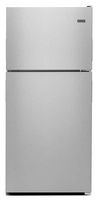 Maytag - 20.5 Cu. Ft. Top-Freezer Refrigerator - Stainless Steel - Large Front