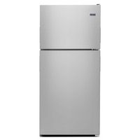 Maytag - 18.1 Cu. Ft. Top-Freezer Refrigerator - Stainless Steel - Large Front