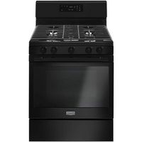 Maytag - 5.0 Cu. Ft. Self-Cleaning Freestanding Gas Range - Black - Large Front