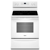 Whirlpool - 5.3 Cu. Ft. Freestanding Electric Range - White - Large Front