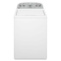 Whirlpool - 3.9 Cu. Ft. Top Load Washer with Water Level Selection - White - Large Front