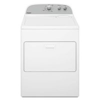 Whirlpool - 7 Cu. Ft. Electric Dryer with AutoDry Drying System - White - Large Front