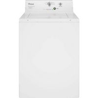 Whirlpool - 3.27 Cu. Ft. High Efficiency Top Load Washer with Deep-Water Wash System - White - Large Front