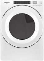 Whirlpool - 7.4 Cu. Ft. Stackable Gas Dryer with Wrinkle Shield Option - White - Large Front