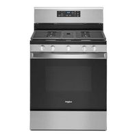 Whirlpool - 5.0 Cu. Ft. Freestanding Gas Range with Self-Cleaning and SpeedHeat Burner - Stainles... - Large Front