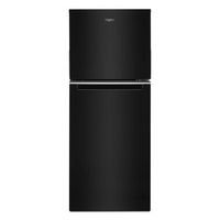 Whirlpool - 11.6 Cu. Ft. Top-Freezer Counter-Depth Refrigerator - Black - Large Front