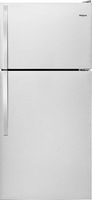 Whirlpool - 18.3 Cu. Ft. Top-Freezer Refrigerator - Stainless Steel - Large Front