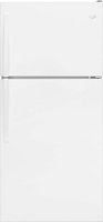 Whirlpool - 18.3 Cu. Ft. Top-Freezer Refrigerator - White - Large Front