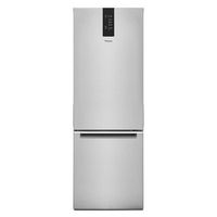 Whirlpool - 12.7 Cu. Ft. Bottom-Freezer Counter-Depth Refrigerator - Stainless Steel - Large Front