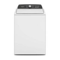 Whirlpool - 4.6 Cu. Ft. Top Load Washer with Built-In Water Faucet - White - Large Front