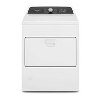 Whirlpool - 7.0 Cu. Ft. Gas Dryer with Moisture Sensing - White - Large Front