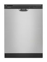 Amana - Front Control Built-In Dishwasher with Triple Filter Wash and 59 dBa - Stainless Steel - Large Front