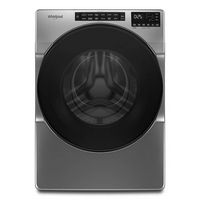 Whirlpool - 5.0 Cu. Ft. High-Efficiency Stackable Front Load Washer with Tumble Fresh - Chrome Sh... - Large Front
