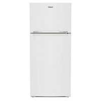 Whirlpool - 16.3 Cu. Ft. Top-Freezer Refrigerator - White - Large Front