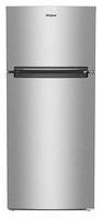 Whirlpool - 16.3 Cu. Ft. Top-Freezer Refrigerator - Stainless Steel - Large Front