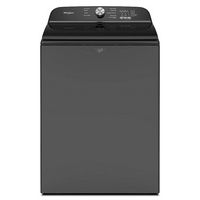 Whirlpool - 5.3 Cu. Ft. High Efficiency Top Load Washer with Deep Water Wash Option - Volcano Black - Large Front