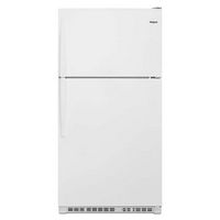 Whirlpool - 20.5 Cu. Ft. Top-Freezer Refrigerator - White - Large Front