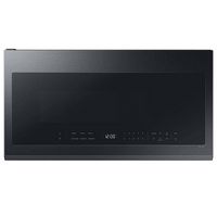 Samsung - OPEN BOX 2.1 Cu. Ft. Over-the-Range Microwave with Sensor Cooking and Wi-Fi Connectivit... - Large Front