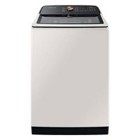 Samsung - OPEN BOX 5.5 Cu. Ft. High-Efficiency Smart Top Load Washer with Auto Dispense System - ... - Large Front