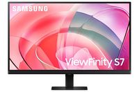 Samsung - 27” ViewFinity S7 LED 4k UHD 60Hz Monitor with HDR 10 (DisplayPort, HDMI) - Black - Large Front