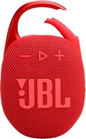 JBL - Clip 5 Portable Bluetooth Speaker - Red - Large Front