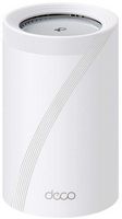 TP-Link - BE11000 Whole Home Multi-Gig Tri-Band Wi-Fi 7 Mesh Router System (1-Pack) - White - Large Front