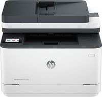 HP - LaserJet Pro MFP 3101sdw Wireless Black-and-White All-in-One Laser Printer - White - Large Front