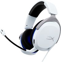 HyperX - Cloud Stinger 2 Core Wired Gaming Headset for PS4 and PS5 - White - Large Front
