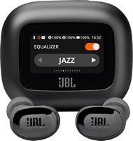 JBL - Live Buds 3 True Wireless Noise Cancelling Earbuds - Black - Large Front