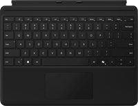 Microsoft - Surface Pro Keyboard for Pro (11th Edition), Pro 9, and Pro 8 - Black - Large Front