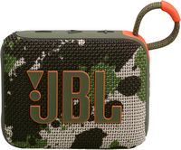 JBL - Go 4 Portable Bluetooth Speaker - Camouflage - Large Front