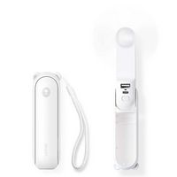 Jisulife - HANDHELD FAN LIFE8 - White - Large Front