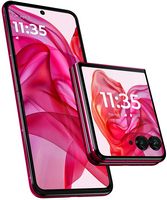 Motorola - razr+ 2024 256GB (Unlocked) - Hot Pink - Large Front