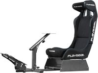 PlaySeat - Evolution Pro ActiFit Foldable Racing Cockpit - Black - Large Front