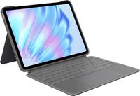 Logitech - Combo Touch iPad Air 11-inch - Latest Model (M2 & M3), iPad Air (5th gen) Keyboard Cas... - Large Front