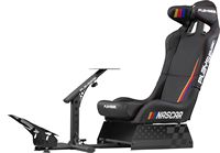 PlaySeat - Evolution Pro NASCAR Edition Foldable Racing Cockpit - Black - Large Front