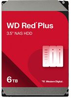 WD - Red Plus 6TB NAS Internal Hard Drive - Large Front