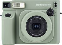 Fujifilm - instax WIDE 400 Instant Camera - Sage Green - Large Front