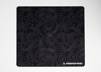 Higround - Gaming Mouse Pad Large - Black Ice - Large Front