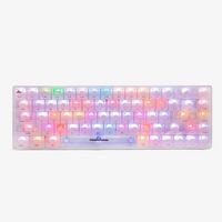 Higround - Basecamp 65 65% Wired Mechanical Lubed Flame Linear Switch Gaming Keyboard with RGB li... - Large Front