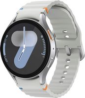 Samsung - Galaxy Watch7 Aluminum Smartwatch 44mm LTE - Silver - Large Front